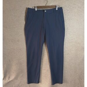 Birddogs Chino Pants Mens 34x30 Blue Partially Lined Pockets Stretch - SIZE NOTE